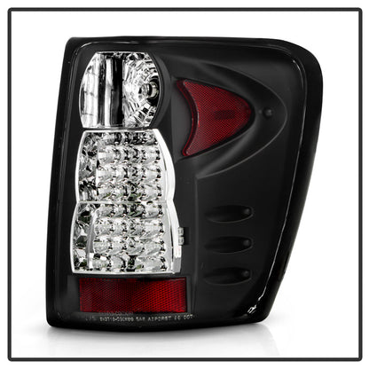 Spyder Jeep Grand Cherokee 99-04 (LED Indicator)LED Tail Lights Black ALT-YD-JGC99-LED-BK 5005656