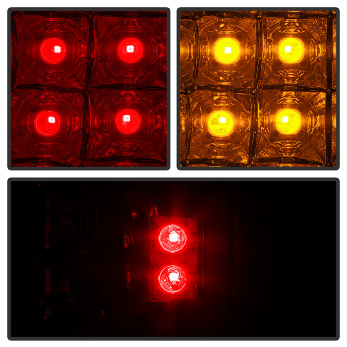 Spyder Jeep Grand Cherokee 99-04 (LED Indicator)LED Tail Lights Black ALT-YD-JGC99-LED-BK 5005656