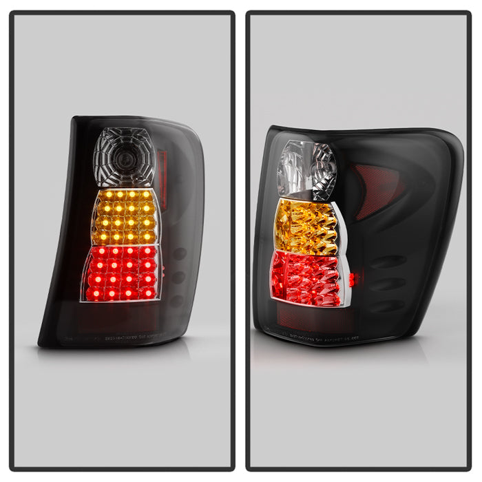 Spyder Jeep Grand Cherokee 99-04 (LED Indicator)LED Tail Lights Black ALT-YD-JGC99-LED-BK 5005656