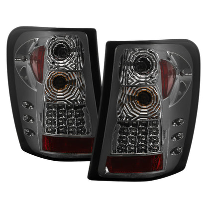 Spyder Jeep Grand Cherokee 99-04 LED Tail Lights Version 2 Smoke ALT-YD-JGC99-LED-SM-G2 5005700