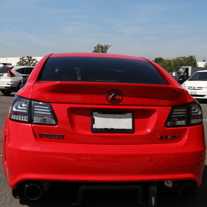 Spyder 07-11 Lexus GS 350 LED Tail Lights Black ALT-YD-LGS06-LED-BK 5082596