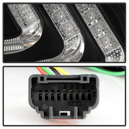 Spyder 07-11 Lexus GS 350 LED Tail Lights Black ALT-YD-LGS06-LED-BK 5082596