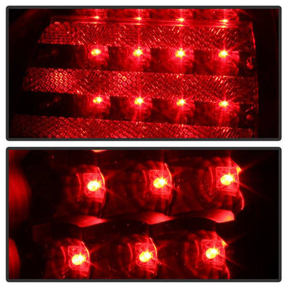 Spyder 98-05 Lexus GS300 /GS400 4pc LED Tail Lights - Black (ALT-YD-LGS98-LED-BK) 5084415