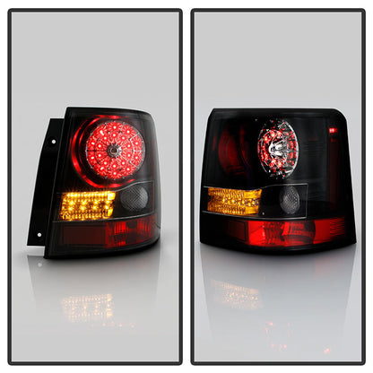 Spyder Land Rover Range Rover Sport 06-09 LED Tail Lights Black ALT-YD-LRRRS06-LED-BK 5032577