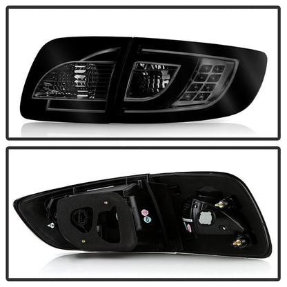 Spyder Mazda 3 03-08 4Dr Sedan (Non Hatchback)LED Tail Lights Smoke ALT-YD-M303-LED-SM 5017406