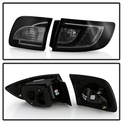 Spyder Mazda 3 03-08 4Dr Sedan (Non Hatchback)LED Tail Lights Smoke ALT-YD-M303-LED-SM 5017406