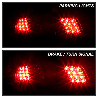 Spyder Mazda 6 03-08 4/5DR (Not fit Wagon)LED Tail Lights Black ALT-YD-M603-LED-BK 5006066