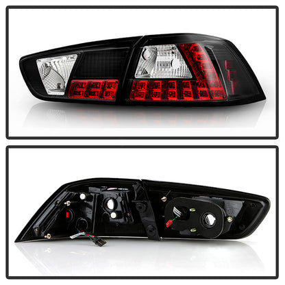 Spyder Mitsubishi Lancer/Evolution X 08-14 LED Tail Lights Blk ALT-YD-MITEVO1008-LED-BK 5030375