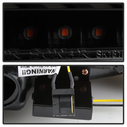 Spyder Mitsubishi Lancer/Evolution X 08-14 V2 LED Tail Lights - Black Smoke ALT-YD-ML08V2-SEQ-BSM 5088147