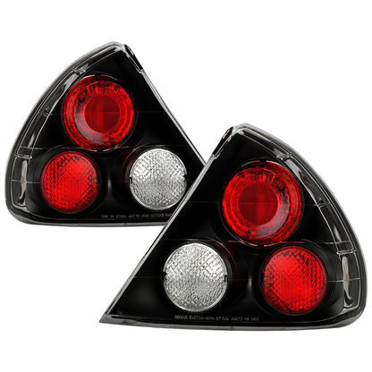 Spyder Mitsubishi Mirage 99-02 2/4Dr Euro Style Tail Lights Black ALT-YD-ML99-BK 5006493