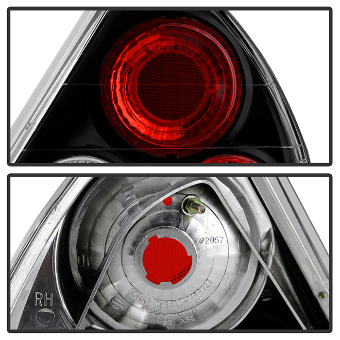 Spyder Mitsubishi Mirage 99-02 2/4Dr Euro Style Tail Lights Black ALT-YD-ML99-BK 5006493