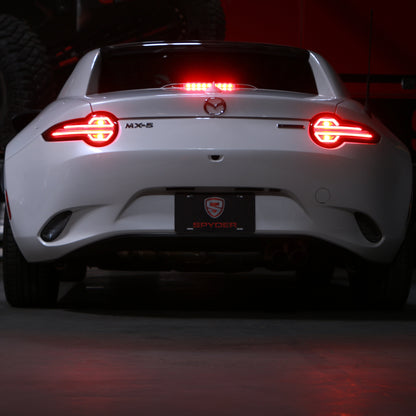 SPYDER 16-20 Mazda Miata MX-5 LED Tail Lights - Black (ALT-YD-MMI16-LED-BK) 5088437