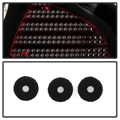 Spyder Nissan 240SX 95-98 LED Tail Lights Black ALT-YD-N240SX95-LED-BK 5006622