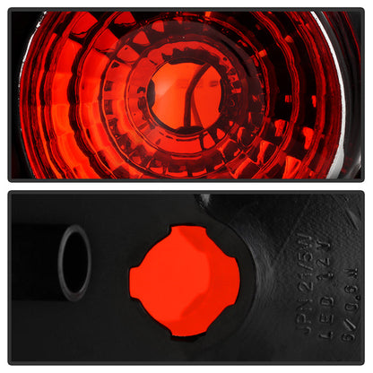 Spyder Nissan 350Z 03-05 Euro Style Tail Lights Black ALT-YD-N350Z02-BK 5006684