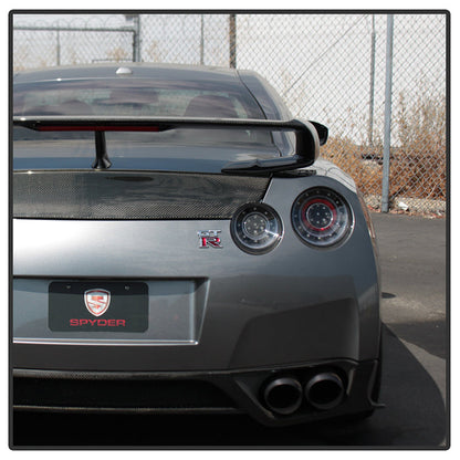 Spyder 09-15 Nissan GTR LED Tail Lights Black ALT-YD-NGTR09-LED-BK 5083265