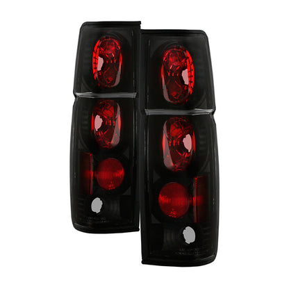 Spyder Nissan Hardbody 86-97 Euro Style Tail Lights Black Smoke ALT-YD-NH86-BSM 5078216