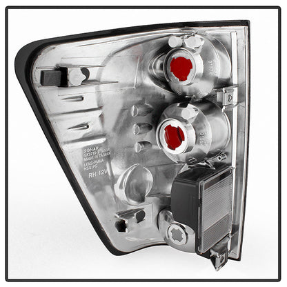 Spyder Nissan Titan 04-14 Euro Style Tail Lights Black ALT-YD-NTI04-BK 5007025