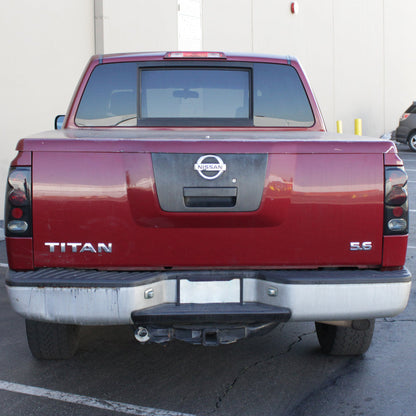 Spyder Nissan Titan 04-14 Euro Style Tail Lights Black Smoke ALT-YD-NTI04-BSM 5078223