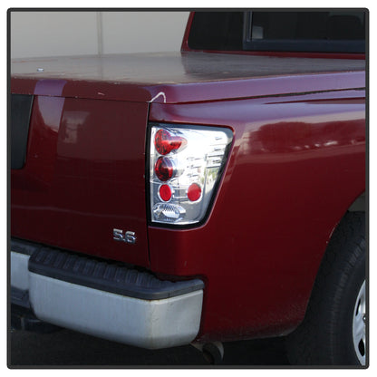 Spyder Nissan Titan 04-14 Euro Style Tail Lights Chrome ALT-YD-NTI04-C 5007032