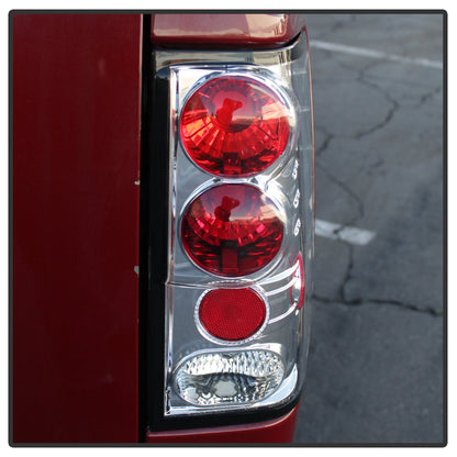 Spyder Nissan Titan 04-14 Euro Style Tail Lights Chrome ALT-YD-NTI04-C 5007032