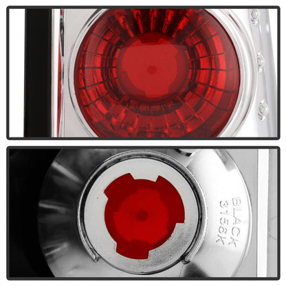 Spyder Nissan Titan 04-14 Euro Style Tail Lights Chrome ALT-YD-NTI04-C 5007032