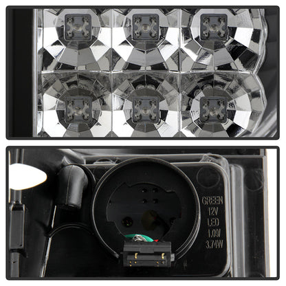 Spyder Nissan Titan 04-14 LED Tail Lights Black ALT-YD-NTI04-LED-BK 5070067