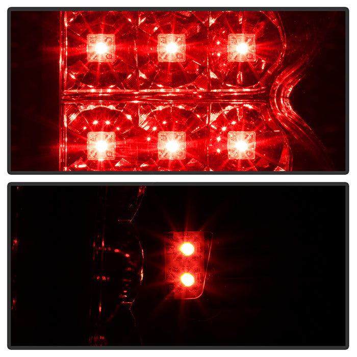 Spyder Nissan Titan 04-14 LED Tail Lights Black ALT-YD-NTI04-LED-BK 5070067
