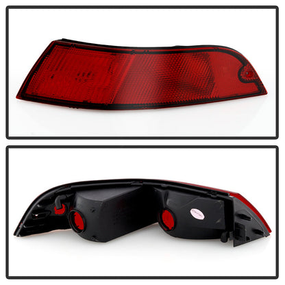 Spyder Porsche 993 1995-1998 OEM Tail Light - Red Smoke 5086761