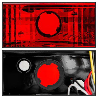 Spyder Porsche Cayenne 03-07 LED Tail Lights Red Clear ALT-YD-PCAY03-LED-RC 5007087