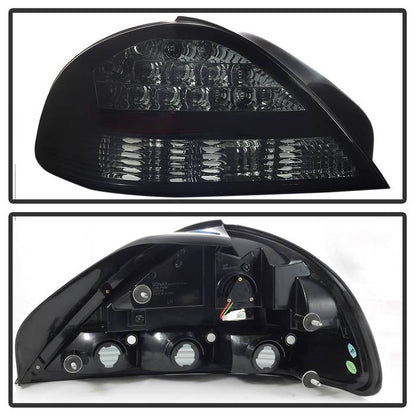 Spyder 99-05 Pontiac Grand Am LED Tail Lights - Black Smoke 5084309