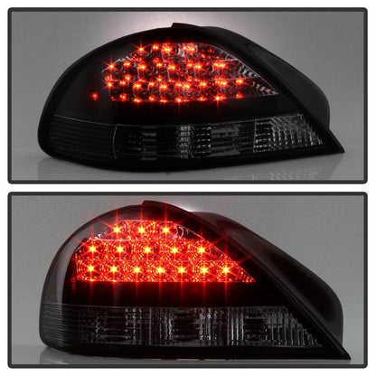 Spyder 99-05 Pontiac Grand Am LED Tail Lights - Black Smoke 5084309