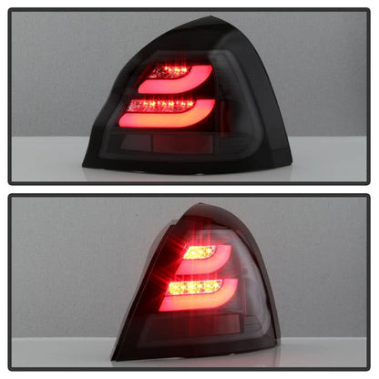 Spyder Pontiac Grand Prix 04-08 Light Bar LED Tail Light Black ALT-YD-PGP04-LED-BK 5075581