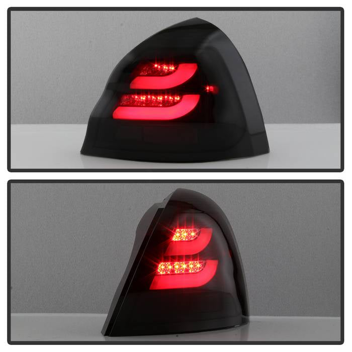 Spyder 04-08 Pontiac Grand Prix Light Bar LED Tail Light - Black Smoke (ALT-YD-PGP04-LED-BSM) 5084385