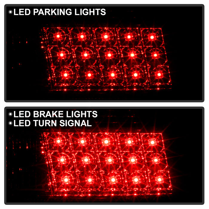 Spyder Pontiac Grand Prix 97-03 LED Tail Lights Smoke ALT-YD-PGP97-LED-SM 5007179