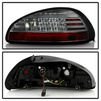Spyder Pontiac Grand Prix 97-03 LED Tail Lights Smoke ALT-YD-PGP97-LED-SM 5007179