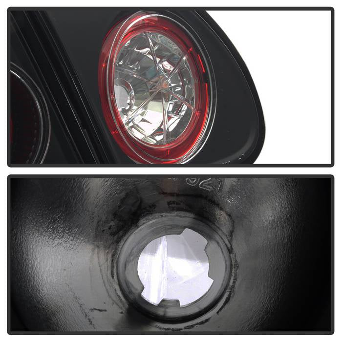 Spyder Toyota Corolla 03-08 Euro Style Tail Lights Black ALT-YD-TC03-BK 5007339