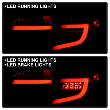Spyder Toyota Camry 12-14 Light Bar LED Tail Lights Black ALT-YD-TC12-LBLED-BK 5079411
