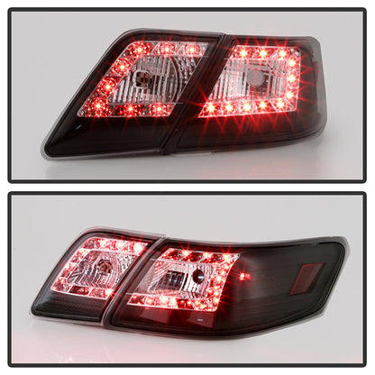 Spyder Toyota Camry (does not fit the Hybrid)07-09 LED Tail Lights Black ALT-YD-TCAM07-LED-BK 5042590