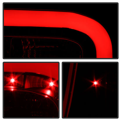 Spyder Toyota FJ Cruiser 07-13 Light Bar LED Tail Lights Black ALT-YD-TFJ07-LBLED-BK 5079442