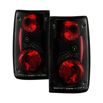 Spyder Toyota Pick Up 89-95 Euro Style Tail Lights Black ALT-YD-TP89-BK 5007636