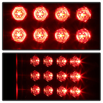 Spyder Scion XB 03-07 LED Tail Lights Black ALT-YD-TSXB03-LED-BK 5007759