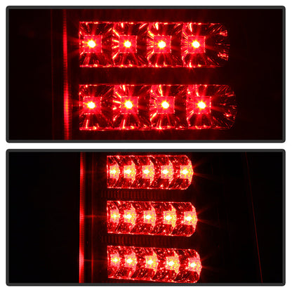 Spyder Scion XB 03-07 Version 2 LED Tail Lights Black ALT-YD-TSXB03-LED-V2-BK 5042743
