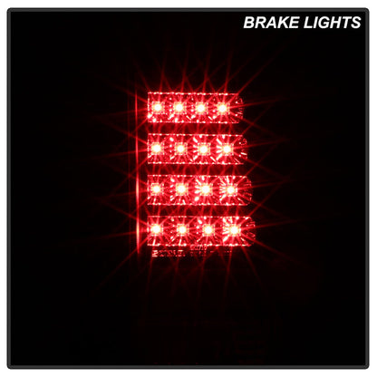 Spyder Scion XB 03-07 Version 2 LED Tail Lights Black ALT-YD-TSXB03-LED-V2-BK 5042743