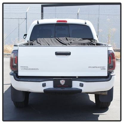 Spyder 05-15 Toyota Tacoma LED Tail Lights (Not Compatible w/OEM LEDS) - Black ALT-YD-TT05V2-LB-BK 5085467