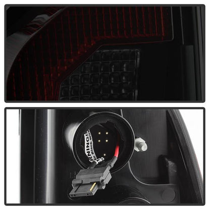 Spyder 05-15 Toyota Tacoma LED Tail Lights (Not Compatible w/OEM LEDS) - Smoke ALT-YD-TT05V2-LB-BSM 5085474