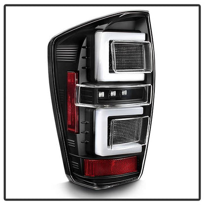 Spyder 16-17 Toyota Tacoma LED Tail Lights - Black (ALT-YD-TT16-LED-BK) 5085733