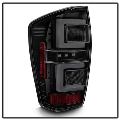 Spyder 16-17 Toyota Tacoma LED Tail Lights - Black Smoke (ALT-YD-TT16-LED-BSM) 5085740