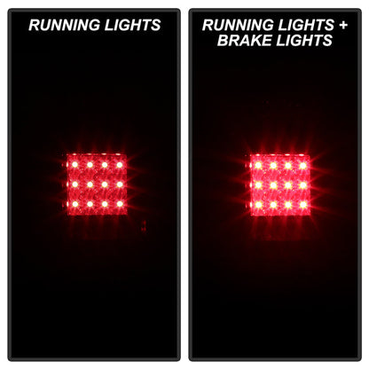 Spyder Toyota Tacoma 95-00 LED Tail Lights Red Clear ALT-YD-TT95-LED-RC 5008022
