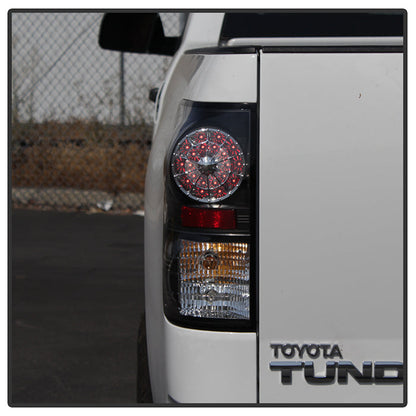 Spyder Toyota Tundra 07-13 LED Tail lights Black ALT-YD-TTU07-LED-BK 5029584