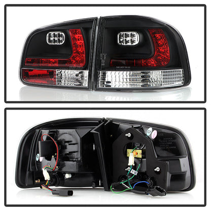 Spyder Volkswagen Touareg 03-07 LED Tail Lights Black ALT-YD-VTOU04-LED-BK 5042699